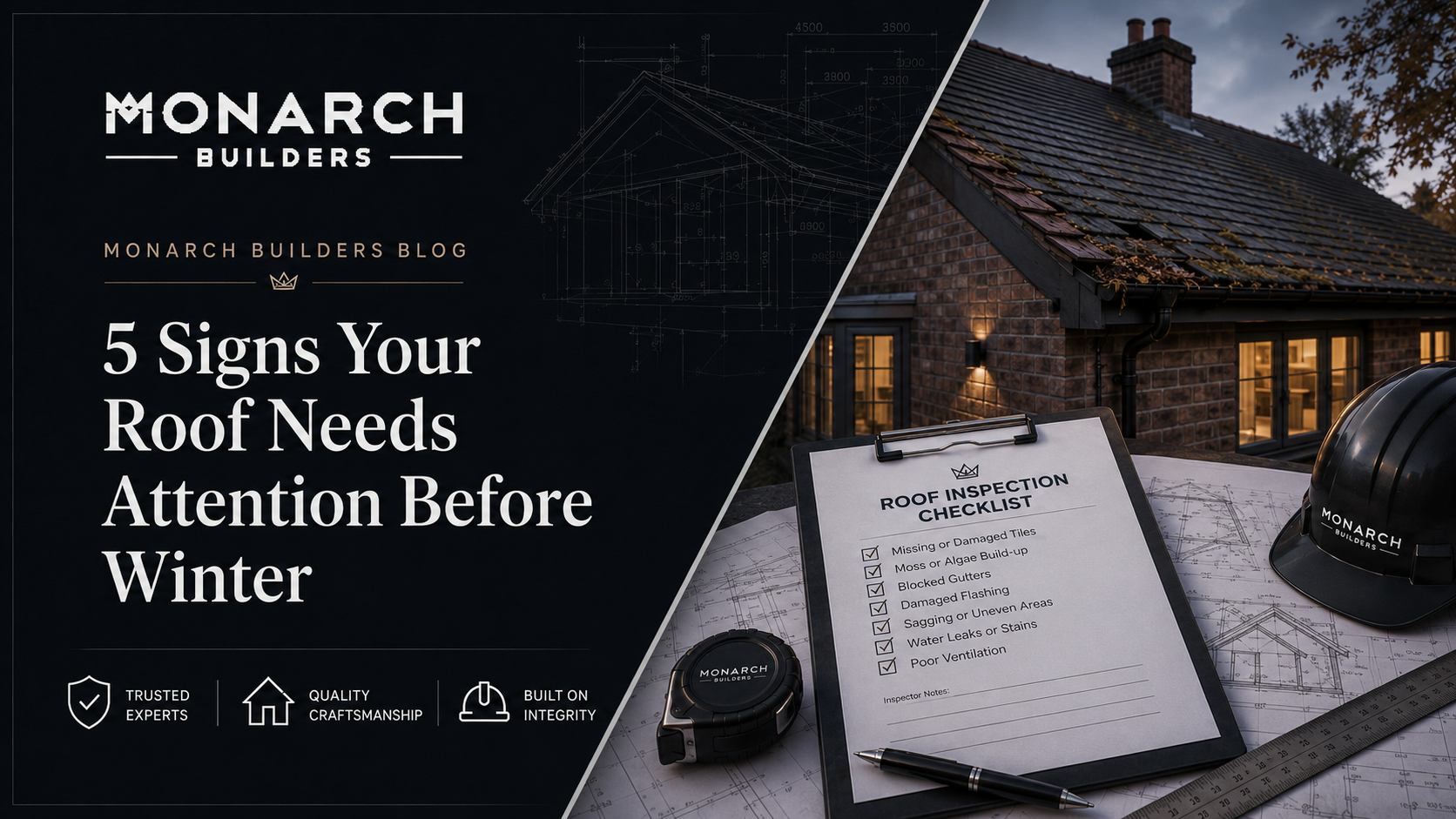 5 Signs Your Roof Needs Attention Before Winter