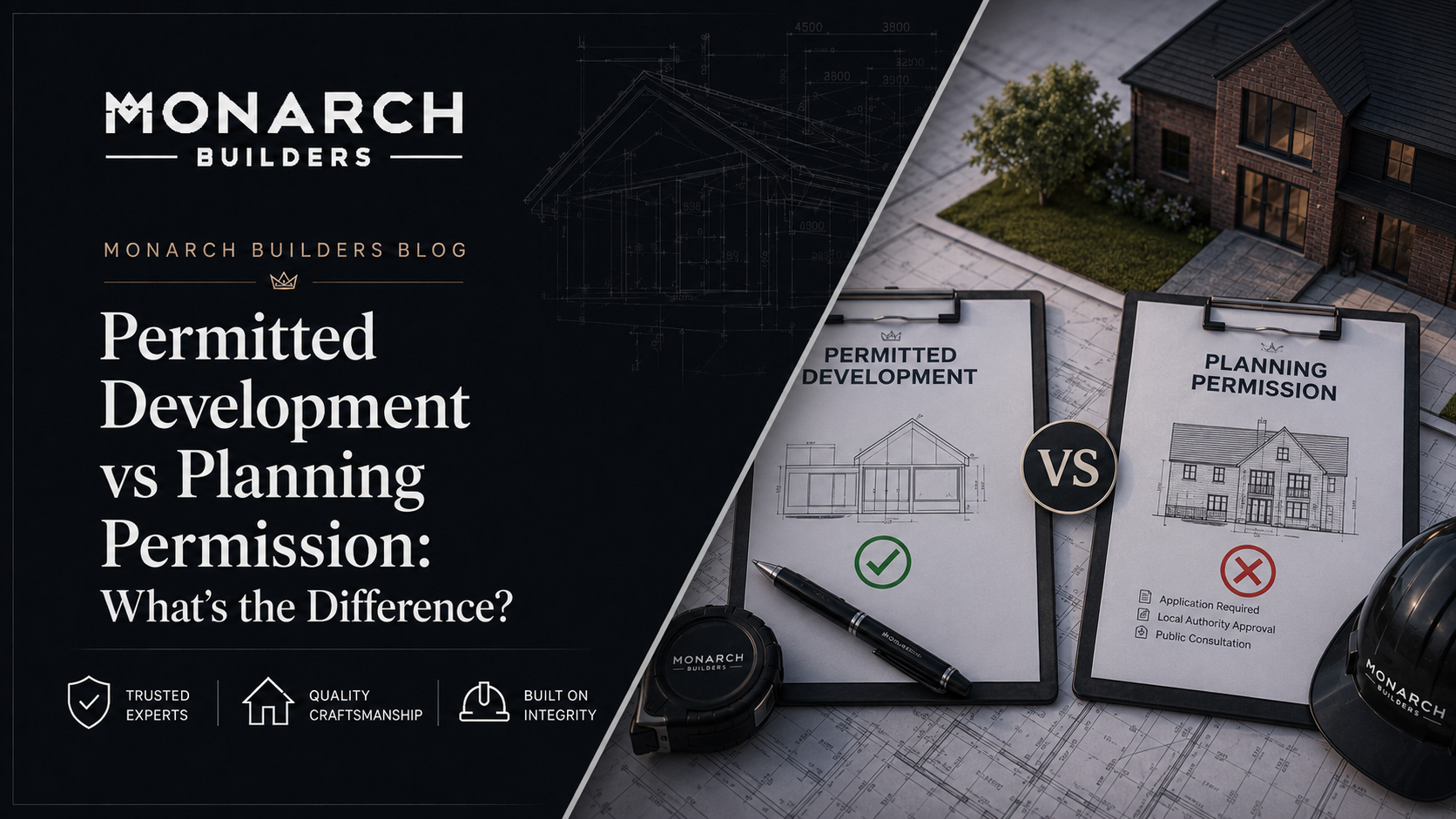Permitted Development vs Planning Permission: What's the Difference?